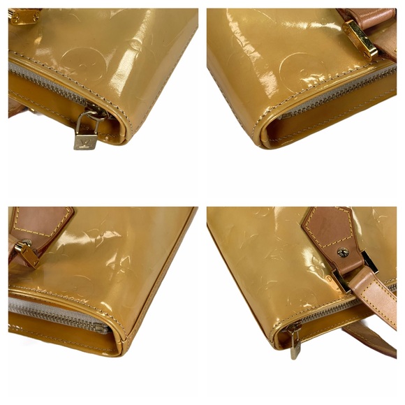 Louis Vuitton shoulder bag Houston  vernis yellow - Picture 11 of 13